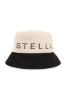 Stella McCartney cream Bucket hat with logo