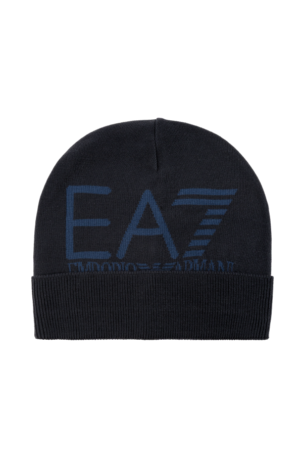 Logo beanie od EA7 Emporio Armani