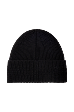 EA7 Emporio Armani Beanie with "EA7 EMPORIO ARMANI" Logo Patch