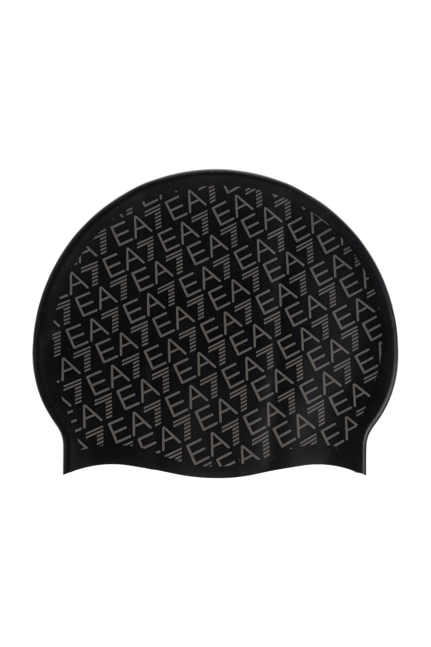 Swimming cap with monogram od EA7 Emporio Armani