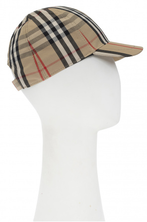 Checked baseball cap od Burberry Kids