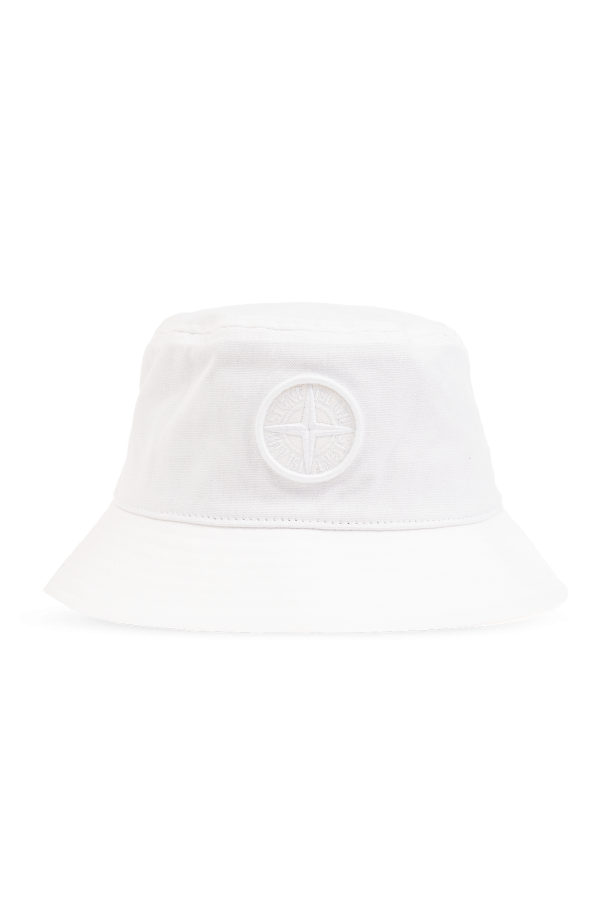 Bucket hat with logo od Stone Island Kids