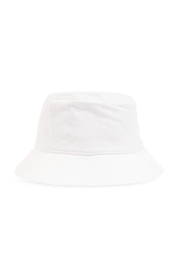 Stone Island Kids Bucket hat with logo