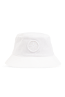 logo-print visor cap