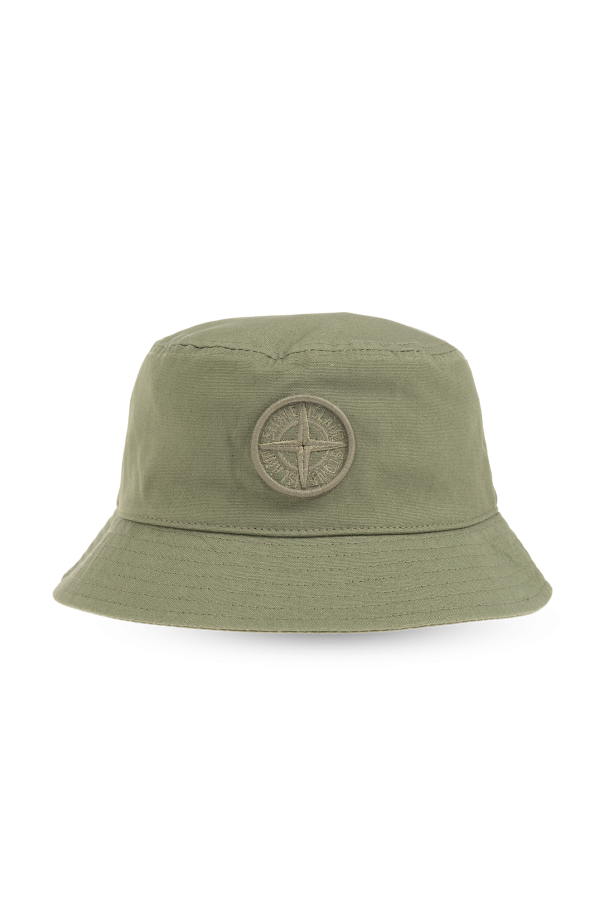 Bucket hat with logo od Stone Island Kids