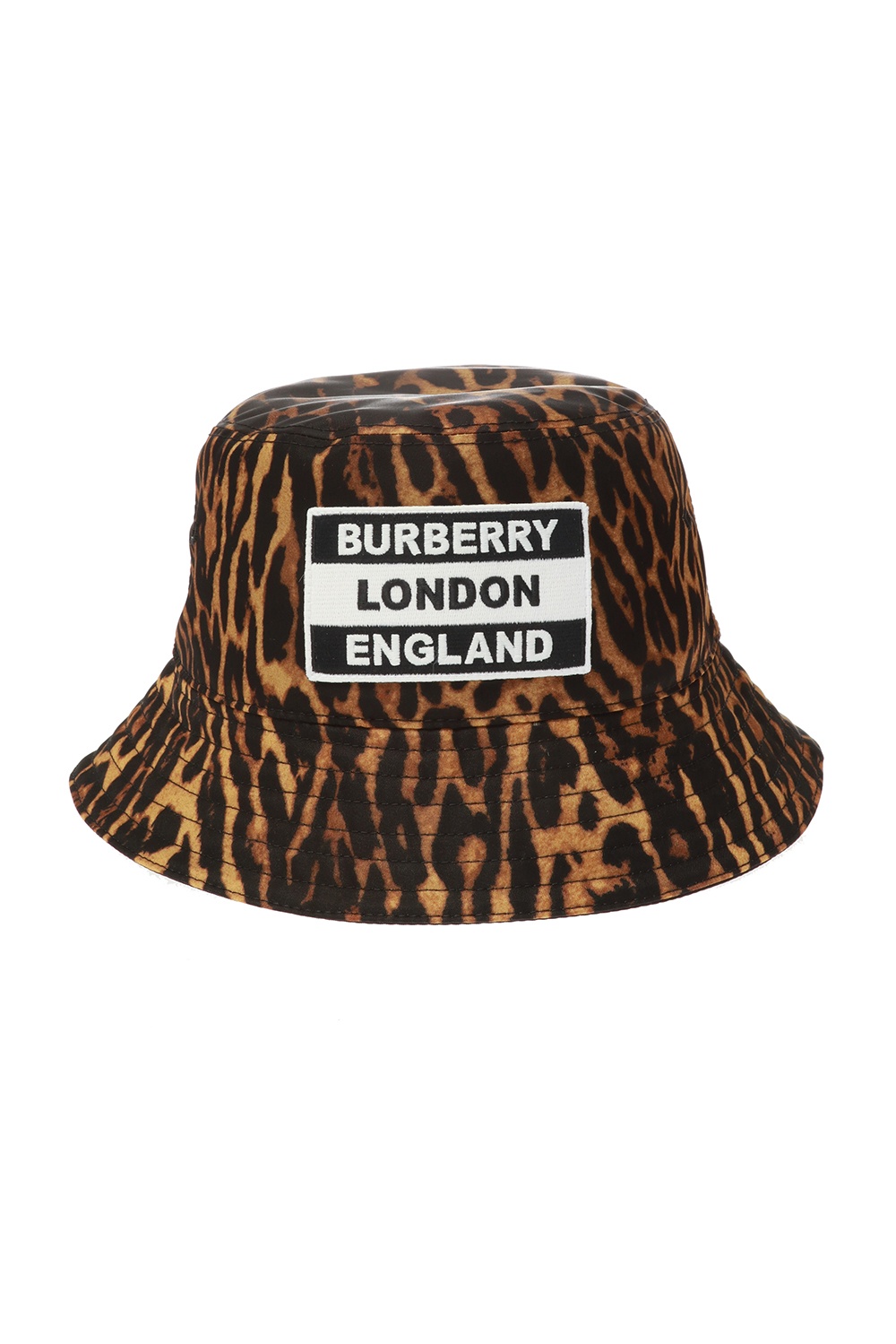 burberry leopard hat