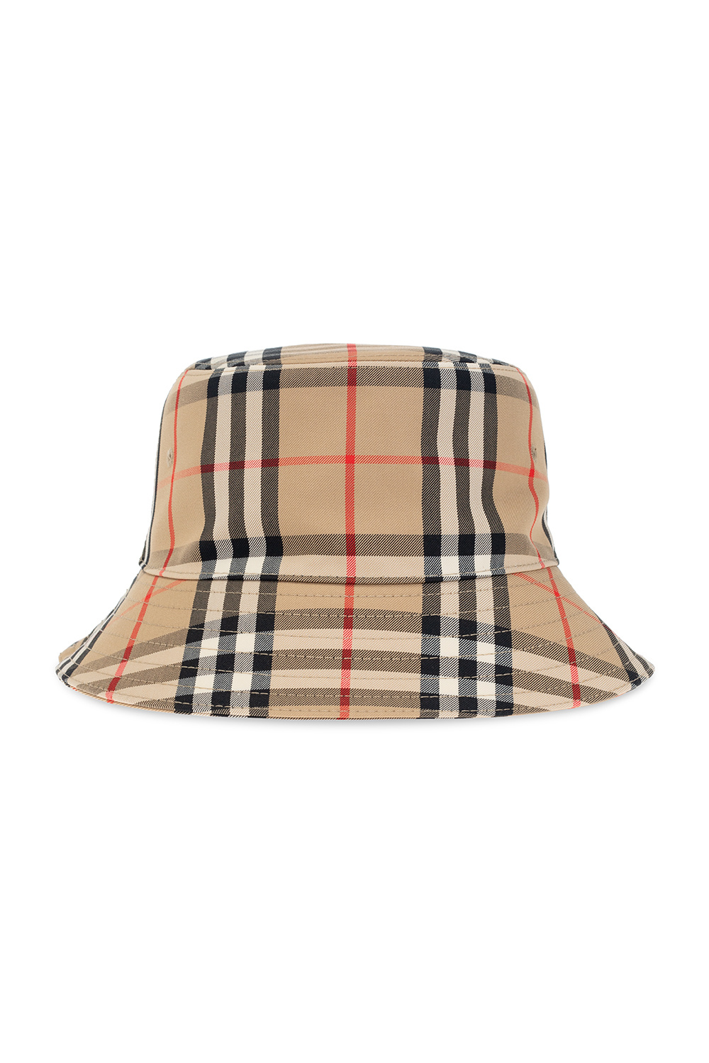 Burberry Kids Checked bucket hat