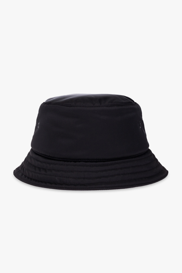 Black Bucket hat with logo Burberry - Vitkac GB