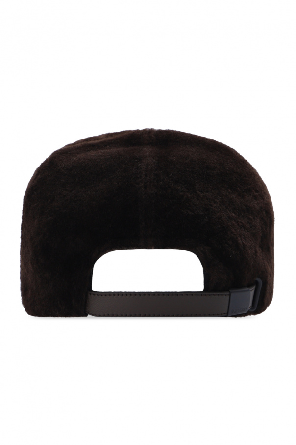 Burberry Fur baseball cap