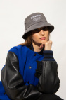 Burberry GREY Bucket hat with logo