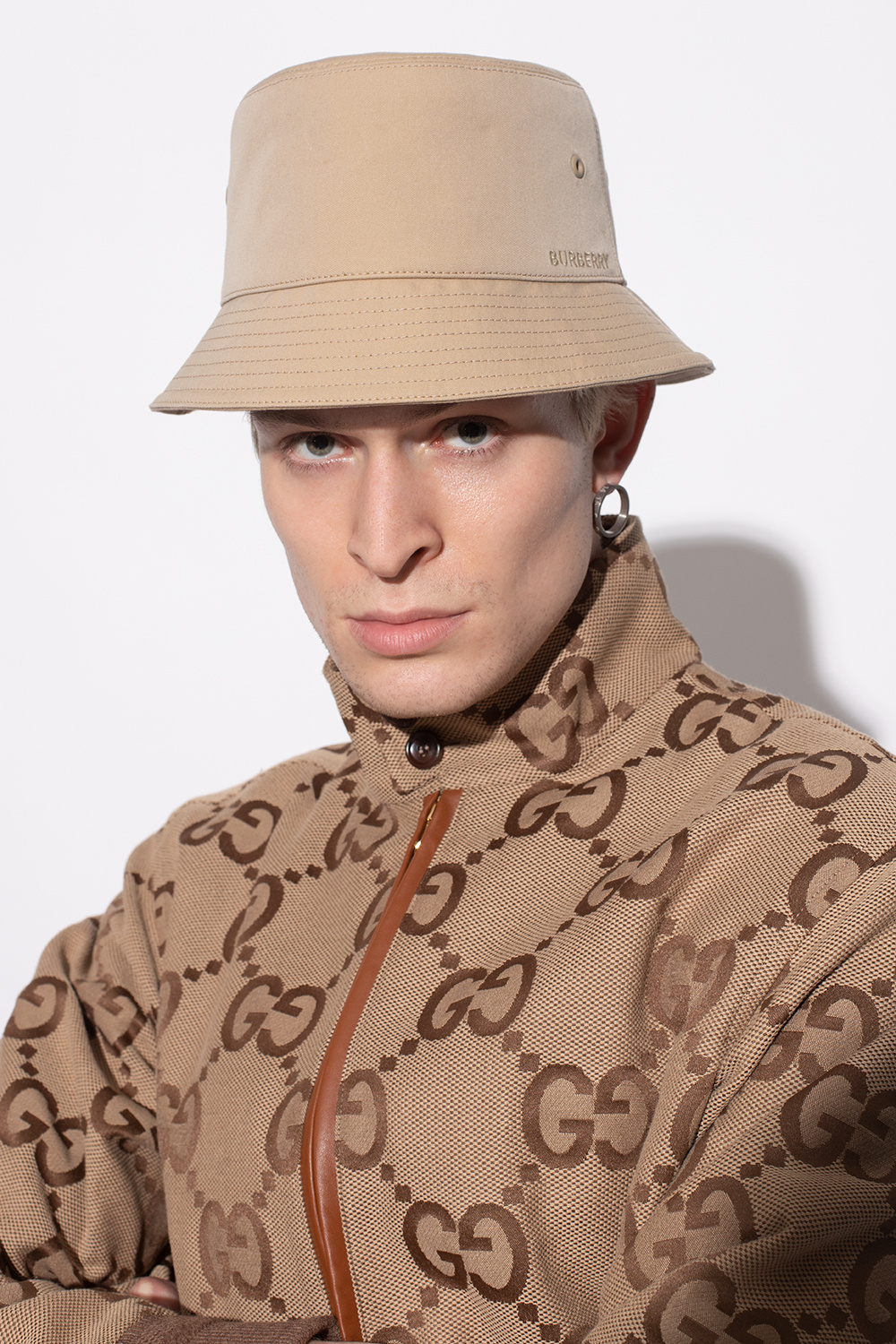 Burberry Cotton bucket hat