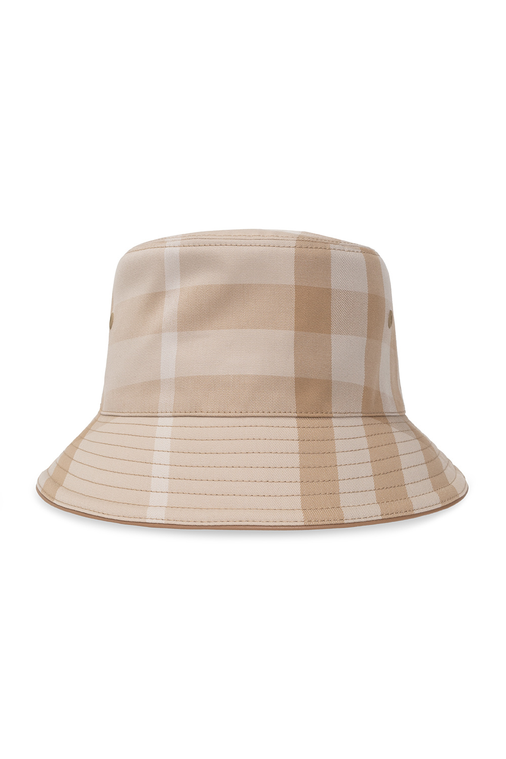 Burberry Gucci wide-brim straw-effect hat