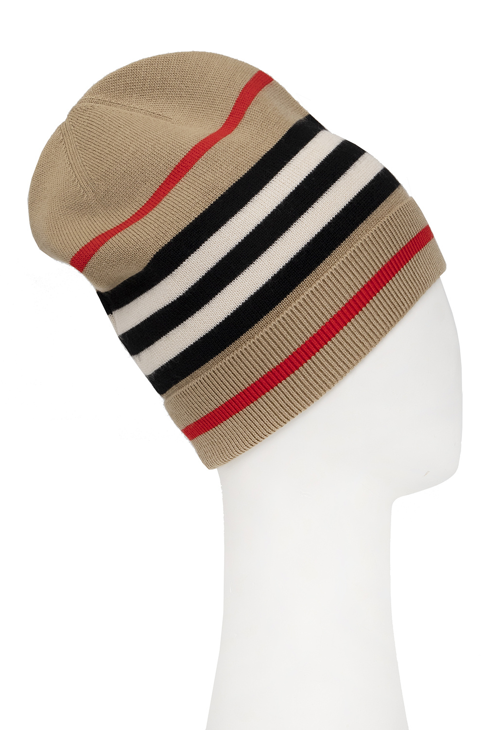 burberry logo-embroidered Kids ‘Daphine’ wool beanie