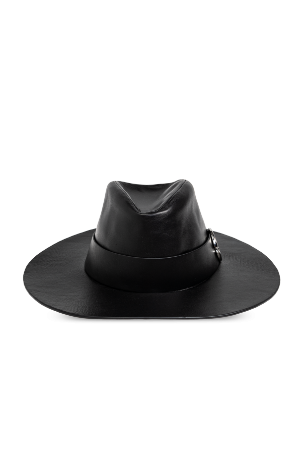 Alexander McQueen Leather hat