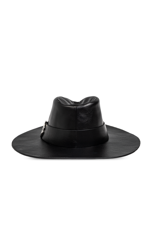 Alexander McQueen Leather hat