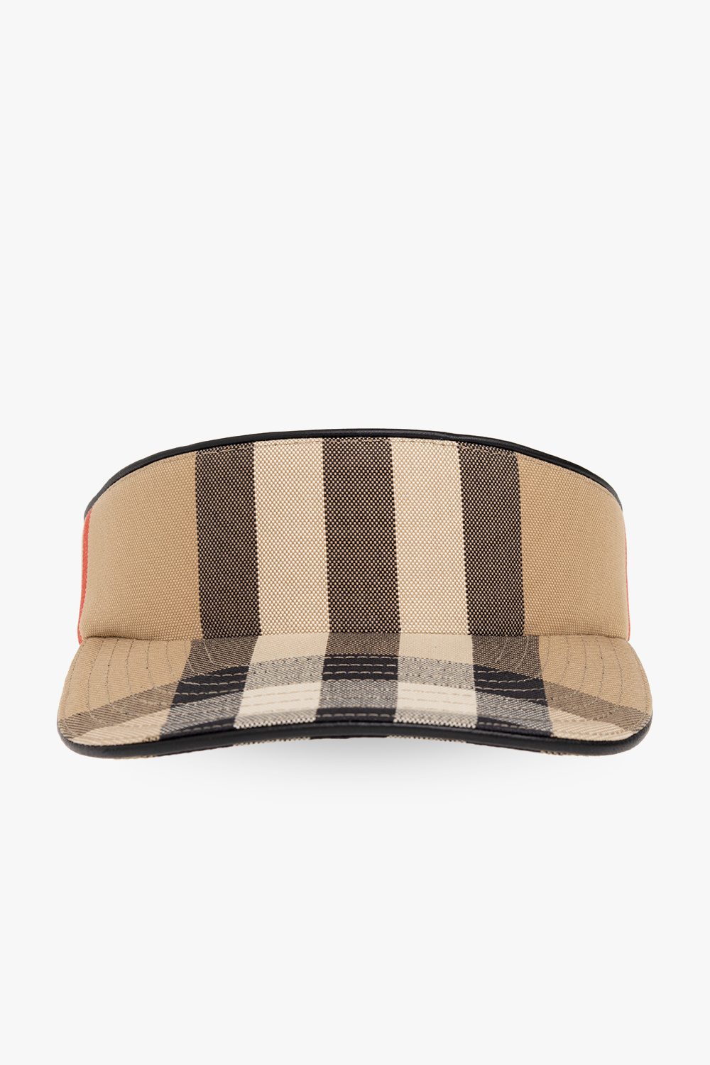 burberry pouch Checked visor