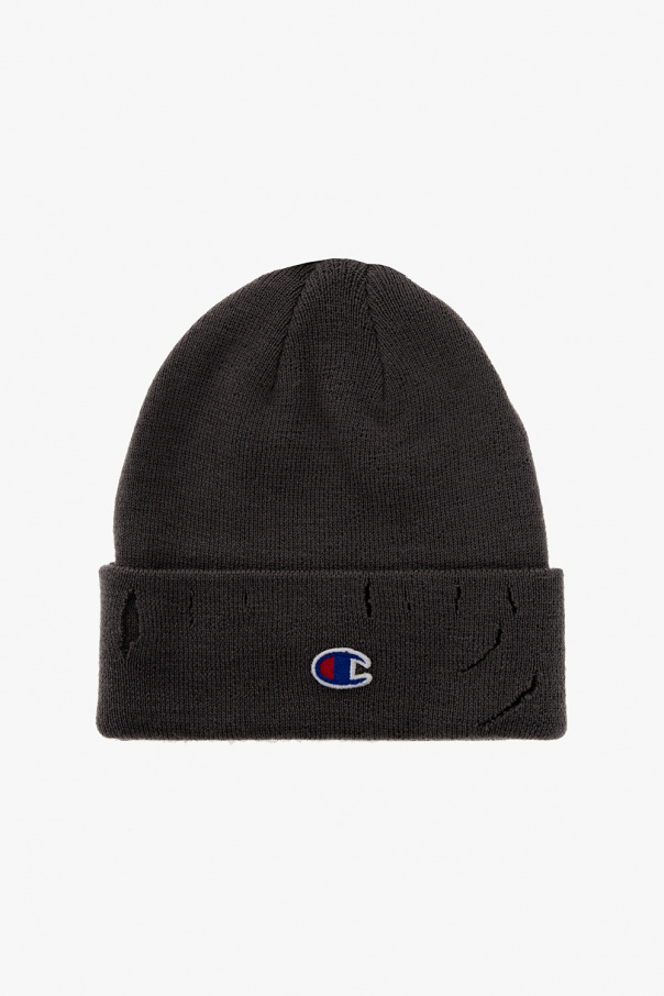 Champion Los Angeles Lakers Grey Cuff Bobble Beanie Hat