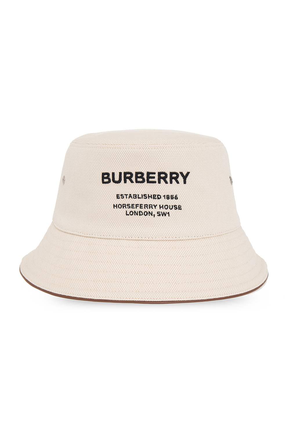 Burberry Bucket Supplex hat with logo