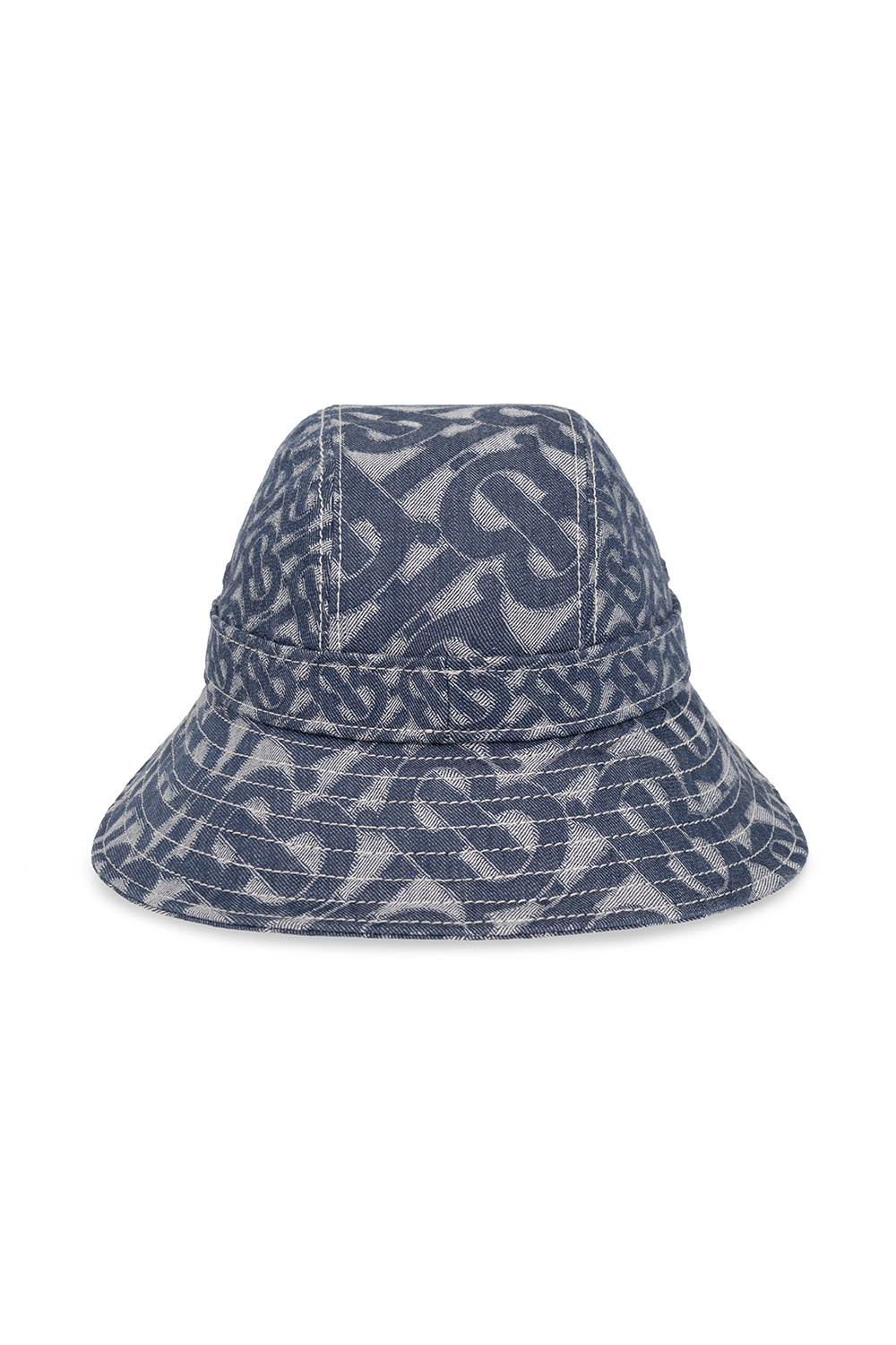 Burberry buckle-fastening earflap Denim hat