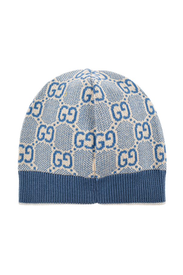 Gucci Kids Czapka ze wzorem `GG`