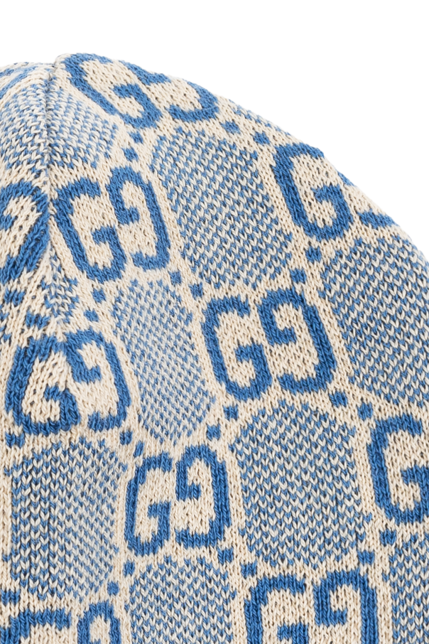 Gucci Kids Czapka ze wzorem `GG`