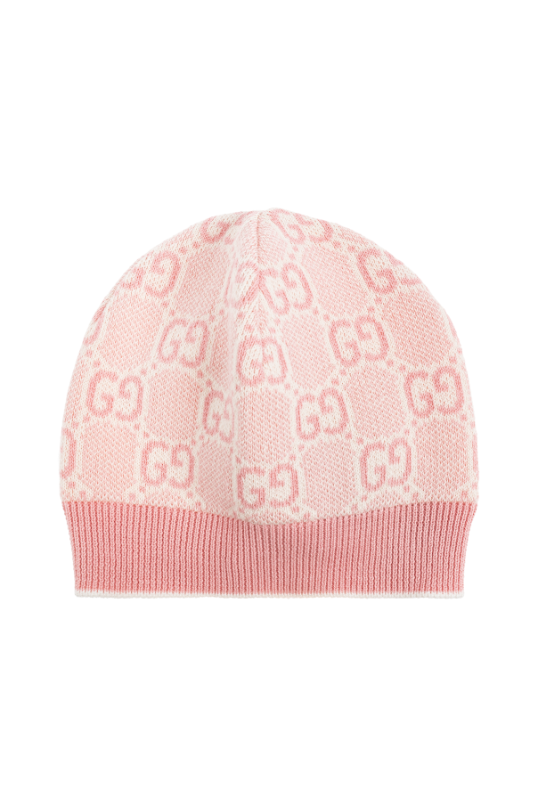 Gucci Kids Czapka ze wzorem `GG`