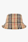 Burberry beige Tweed bucket hat