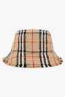Burberry beige Tweed bucket hat