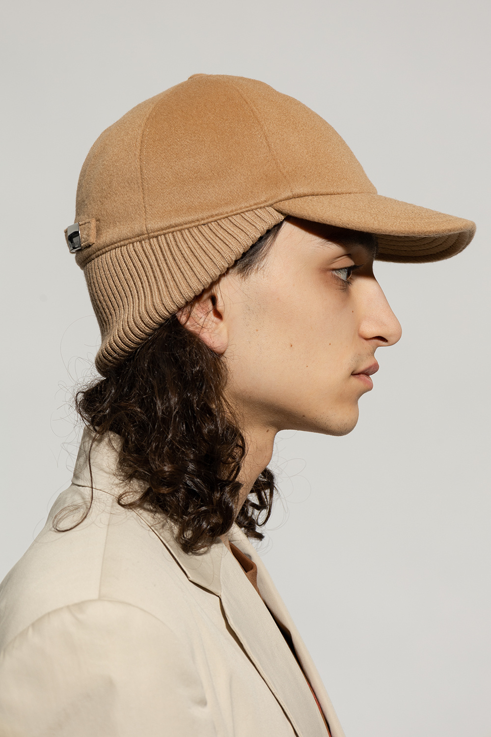 burberry birch Cashmere baseball cap