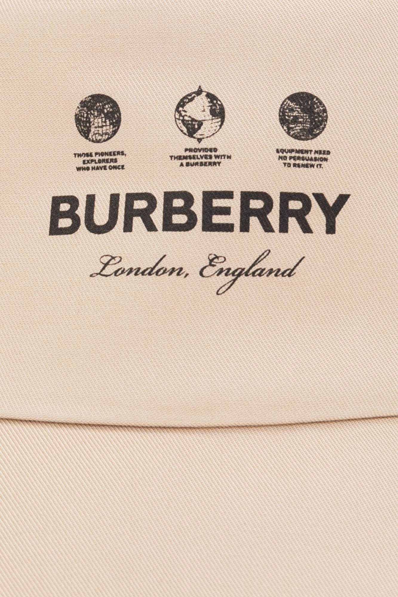 Burberry Cotton hat with logo