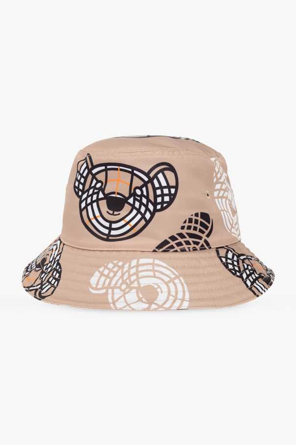 Burberry Kids Bucket hat with Swimming bear