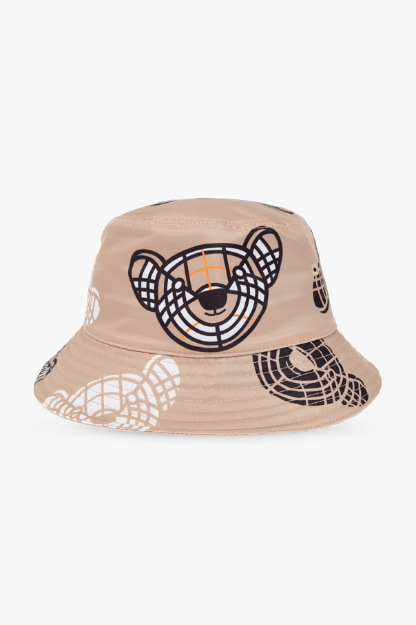 Burberry Kids Bucket hat with Swimming bear
