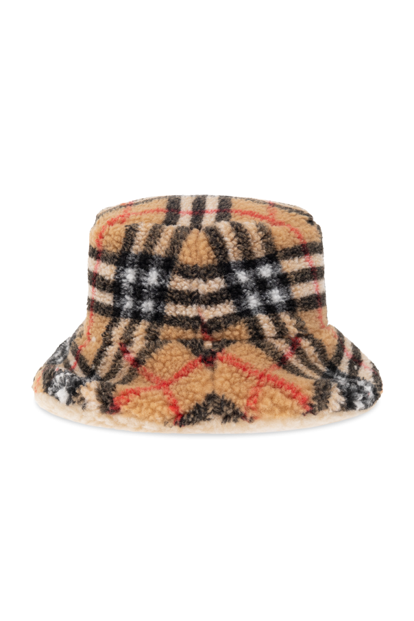 Burberry Kids Fleece bucket hat