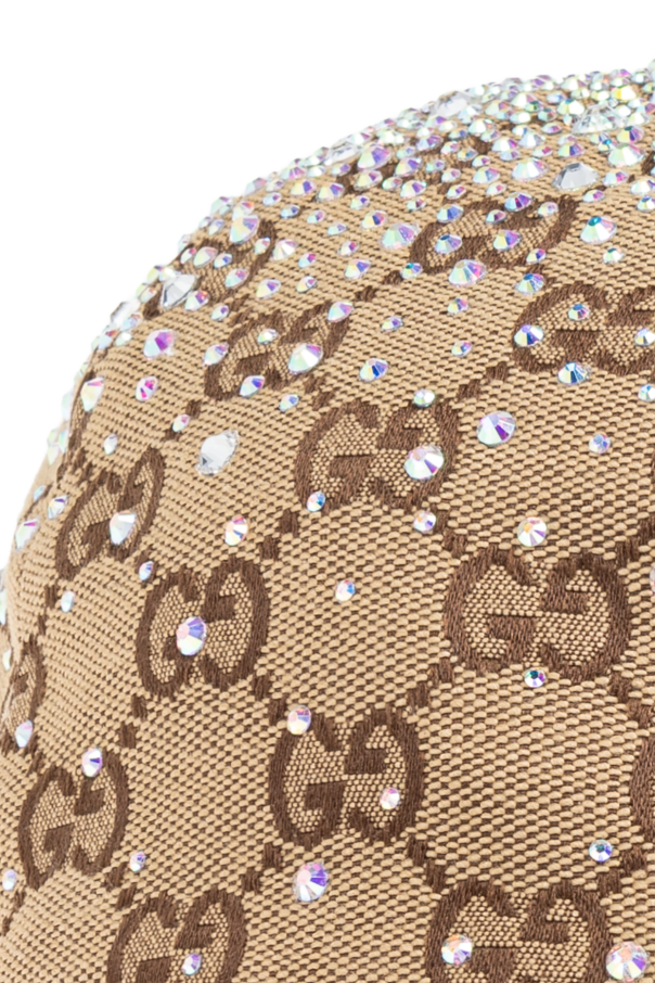 Gucci Cap with shimmering appliqués