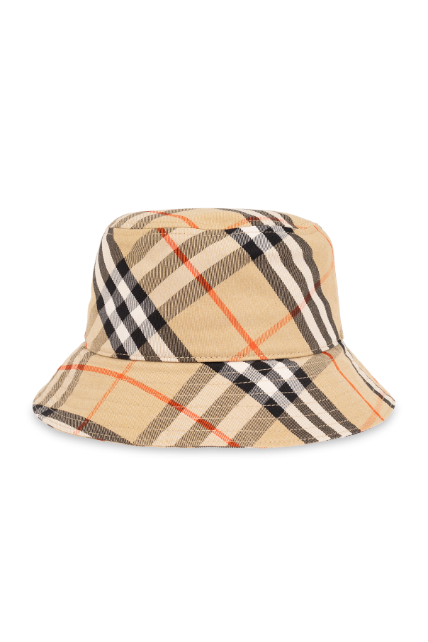 Burberry Checked bucket hat