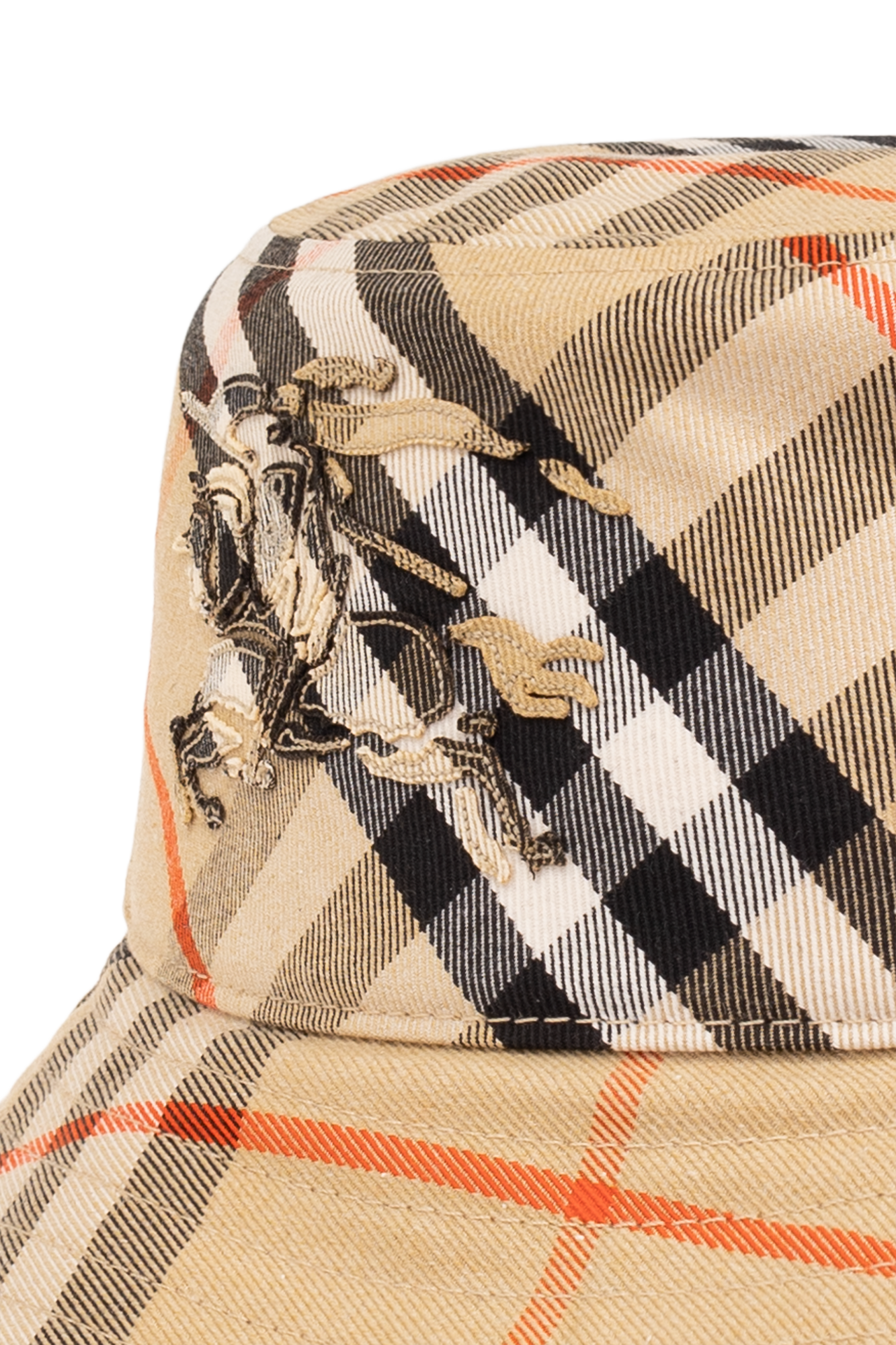 Burberry Checked bucket hat