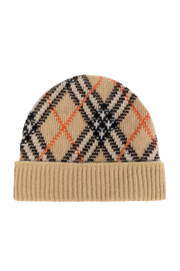 Burberry Hat with check pattern