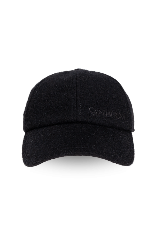 Saint Laurent Cashmere baseball cap