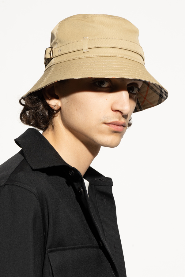 Burberry Bawełniany kapelusz
