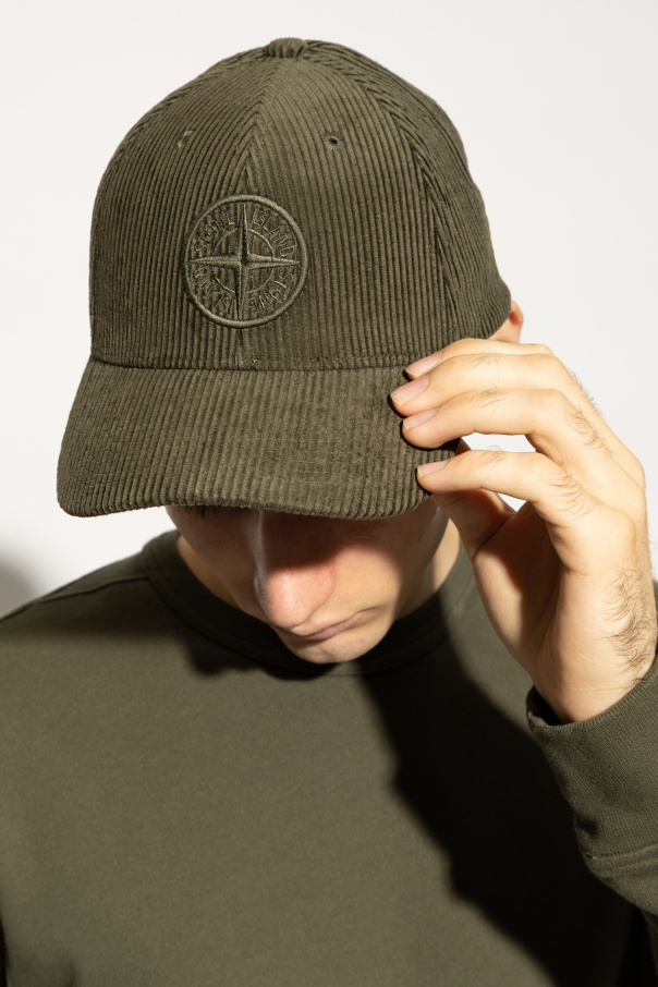 Stone Island Corduroy cap with visor