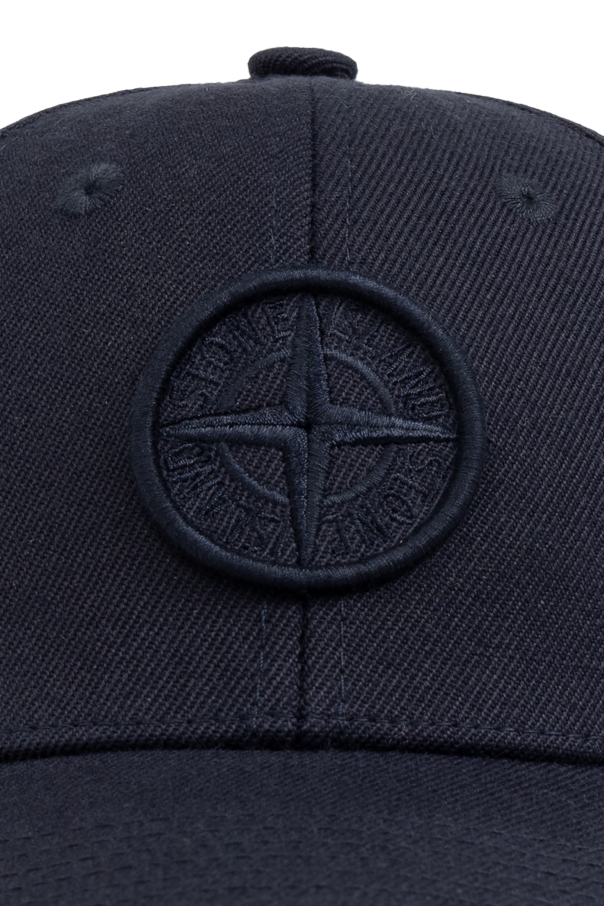 Stone Island Kids Cap with logo