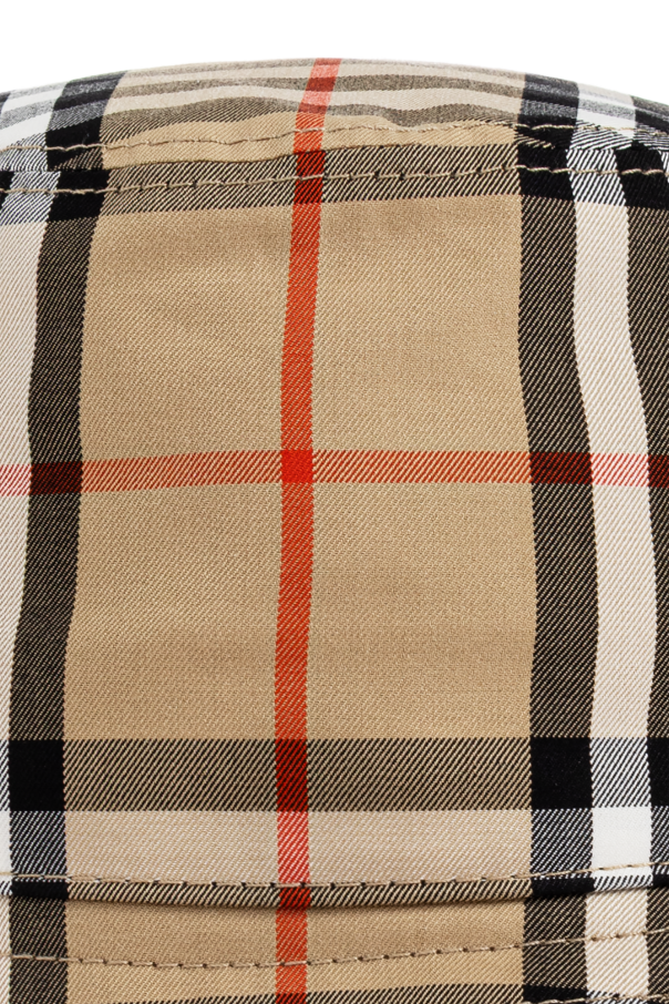 Burberry Kids Checked pattern hat