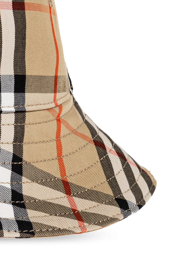 Burberry Kids Checked pattern hat