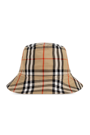 Sombrero con diseño de cuadros
