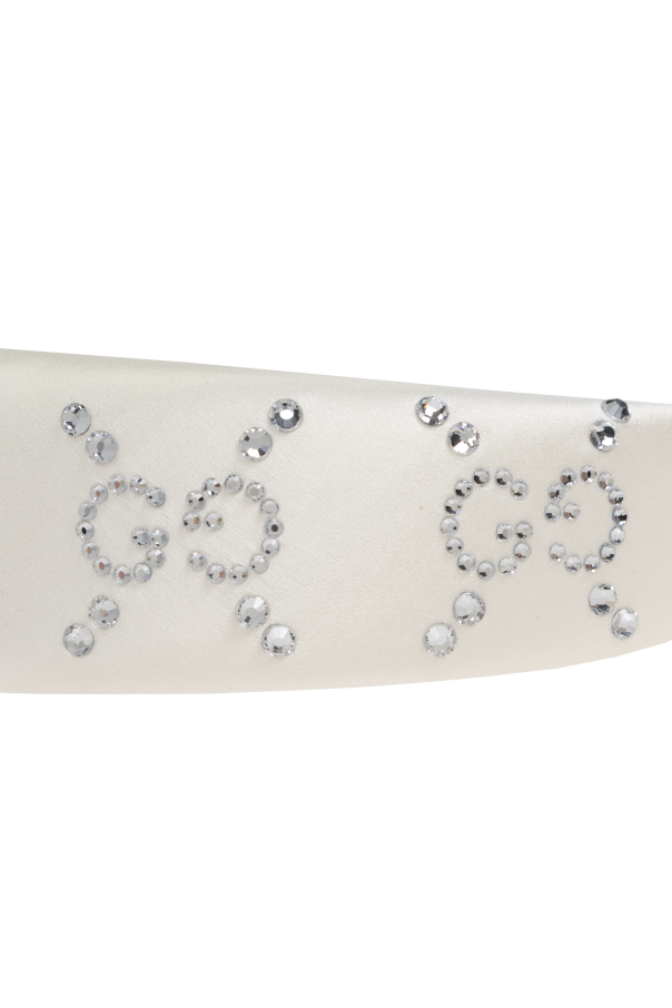 Gucci Kids Diadema de satén