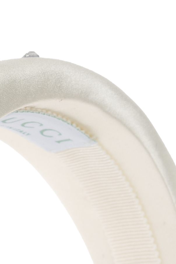 Gucci Kids Diadema de satén