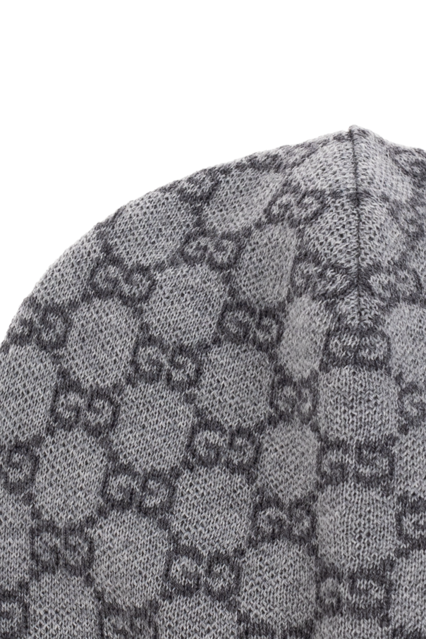 Gucci Kids Wollmütze mit "GG"-Muster