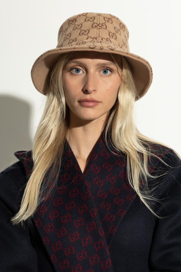 Gucci 'Bucket' hat with monogram