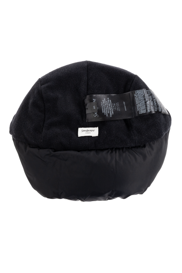 Saint Laurent Insulated hat with ear flaps