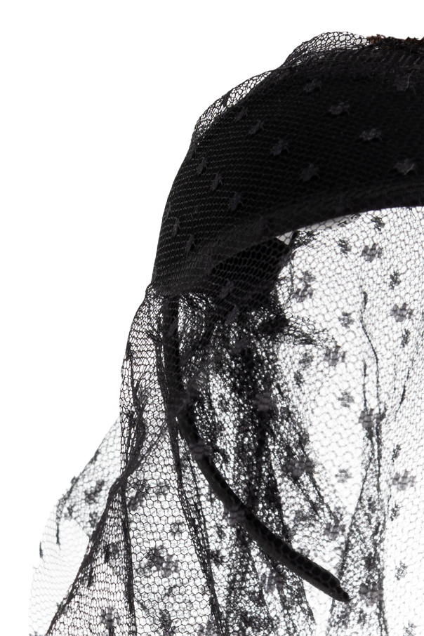 Alexander McQueen Spitzenhaarschleier